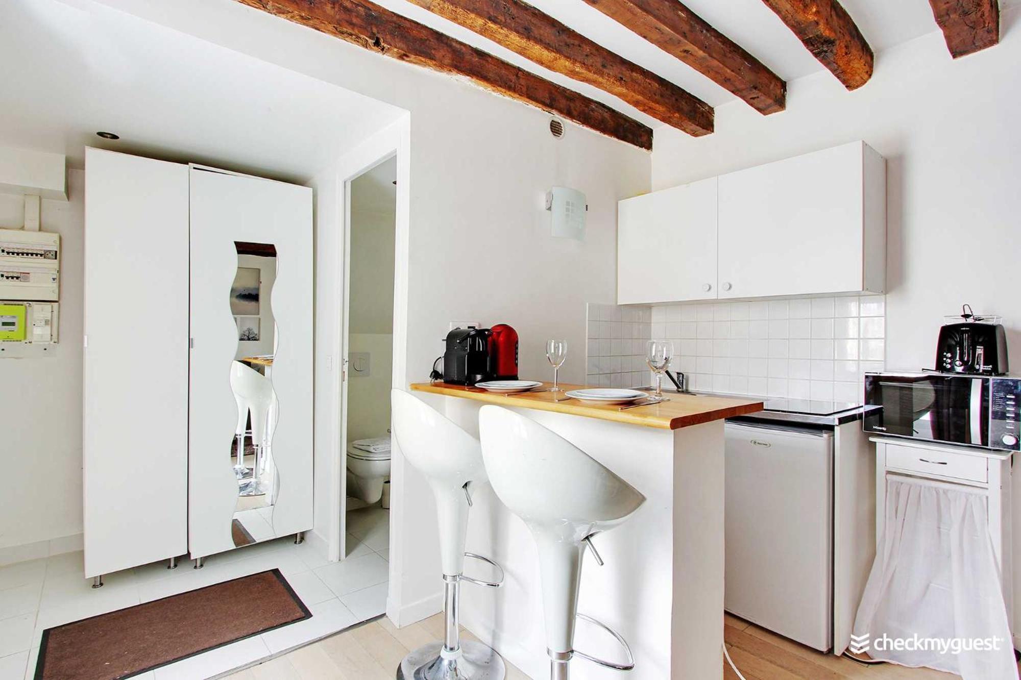 Cozy Studio 2P - Rue Mouffetard Paris Exteriör bild
