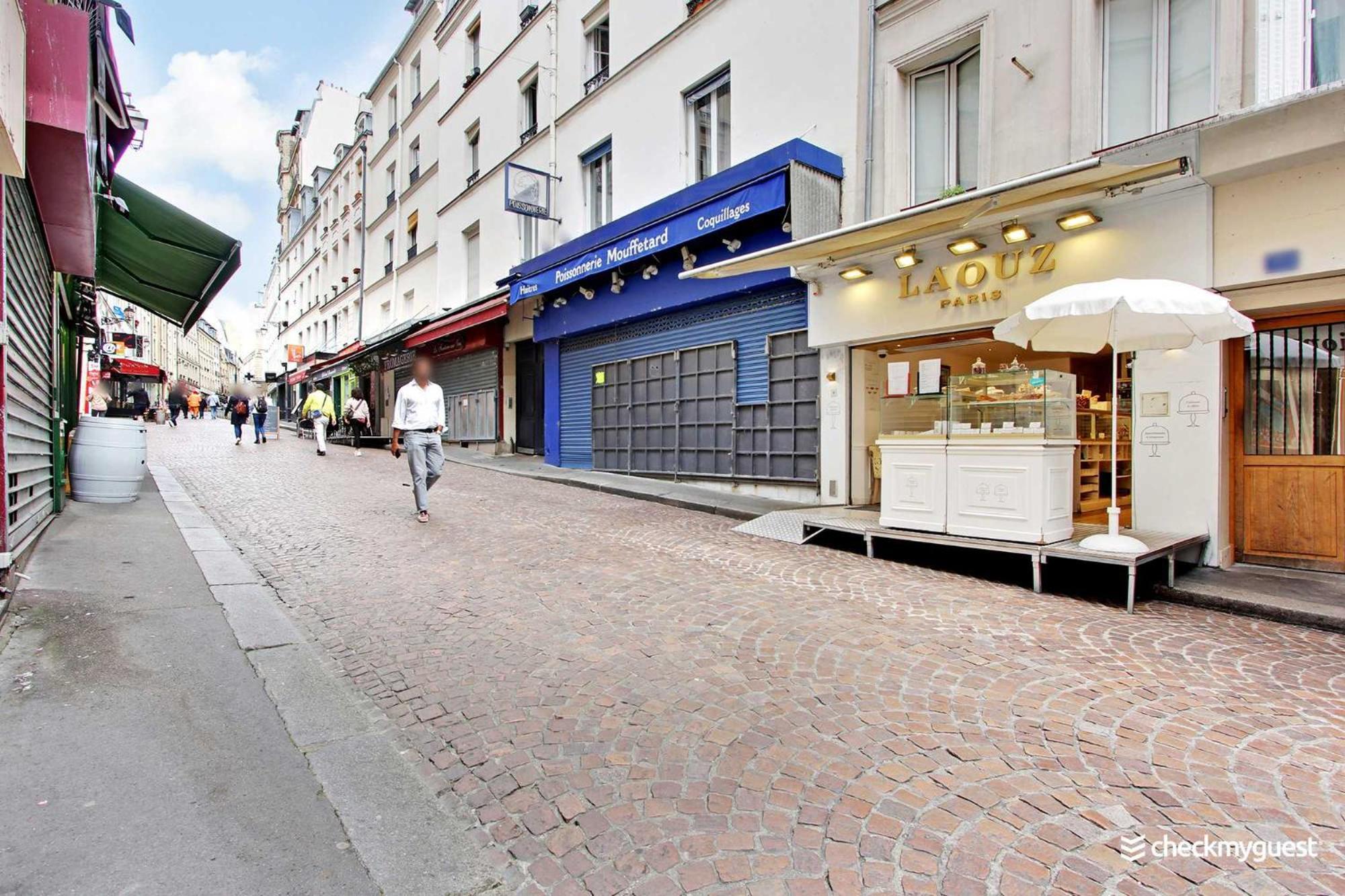 Cozy Studio 2P - Rue Mouffetard Paris Exteriör bild