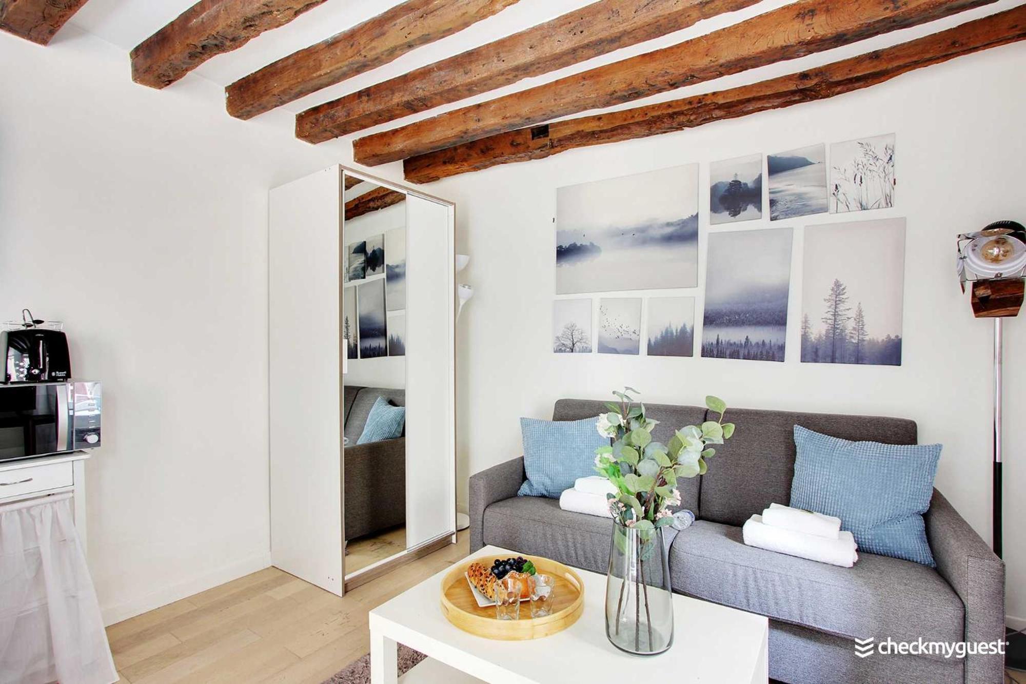 Cozy Studio 2P - Rue Mouffetard Paris Exteriör bild